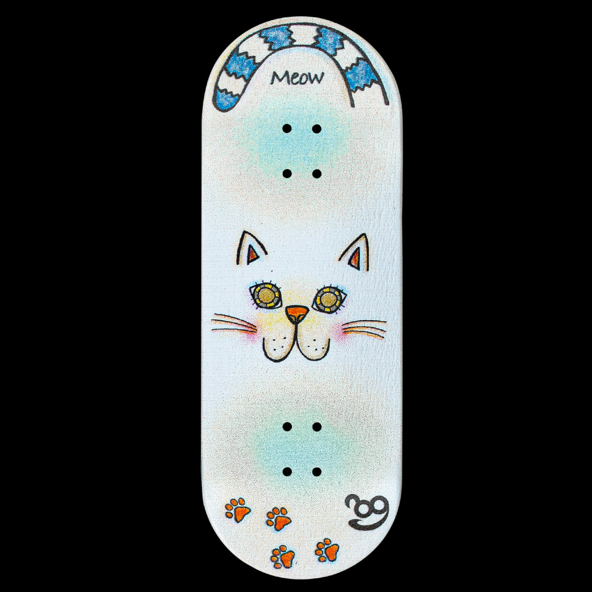UAG Fingerboard Deck - Professional Mini Skateboard for Finger Tricks & Stunts - Perfect for Skateboard Enthusiasts & Beginners - Great for Office Desk Fun & Stress Relief
