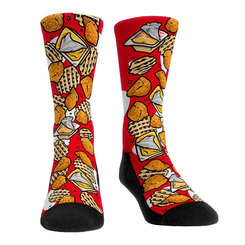 Premium Novelty Food-Themed Fun Socks - Cute & Comfortable Gift for Food Lovers, Chefs & Sock Collectors - Perfect for Parties, Gifts & Everyday Wear