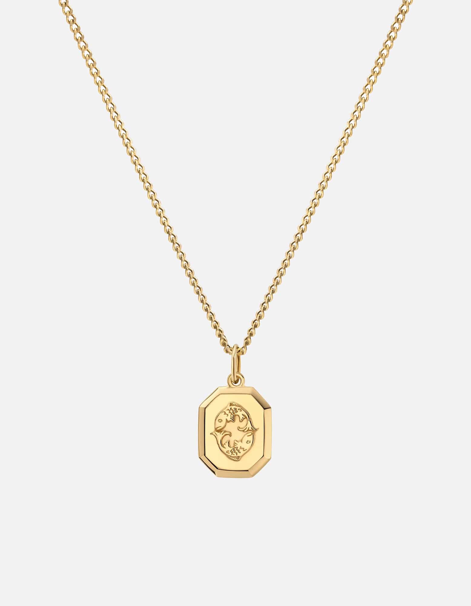 Pisces Nyle Gold Vermeil Necklace - Zodiac Star Sign Jewelry for Women - Perfect for Gifts, Birthdays & Everyday Wear