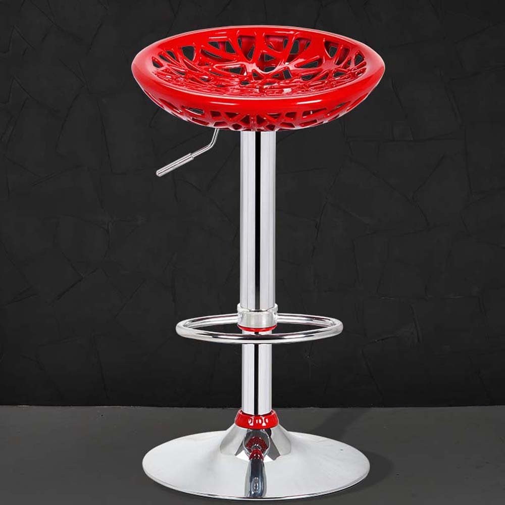 European Style Bar Stools - Adjustable Height Swivel Bar Chairs for Kitchen, Pub & Dining Room - Modern High Chairs with Lift Mechanism (Multiple Colors Available) - Perfect for Home Bars, Restaurants & Cafes