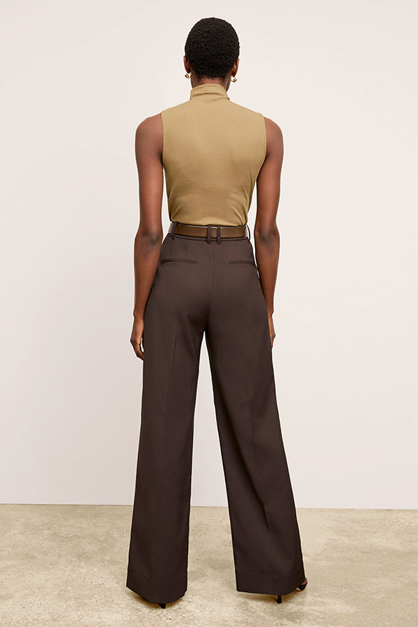 Bia Pleated Women's Trousers - Breathable Air Twill Fabric for Office & Business Casual Wear | Perfect for Work, Travel & Formal Occasions