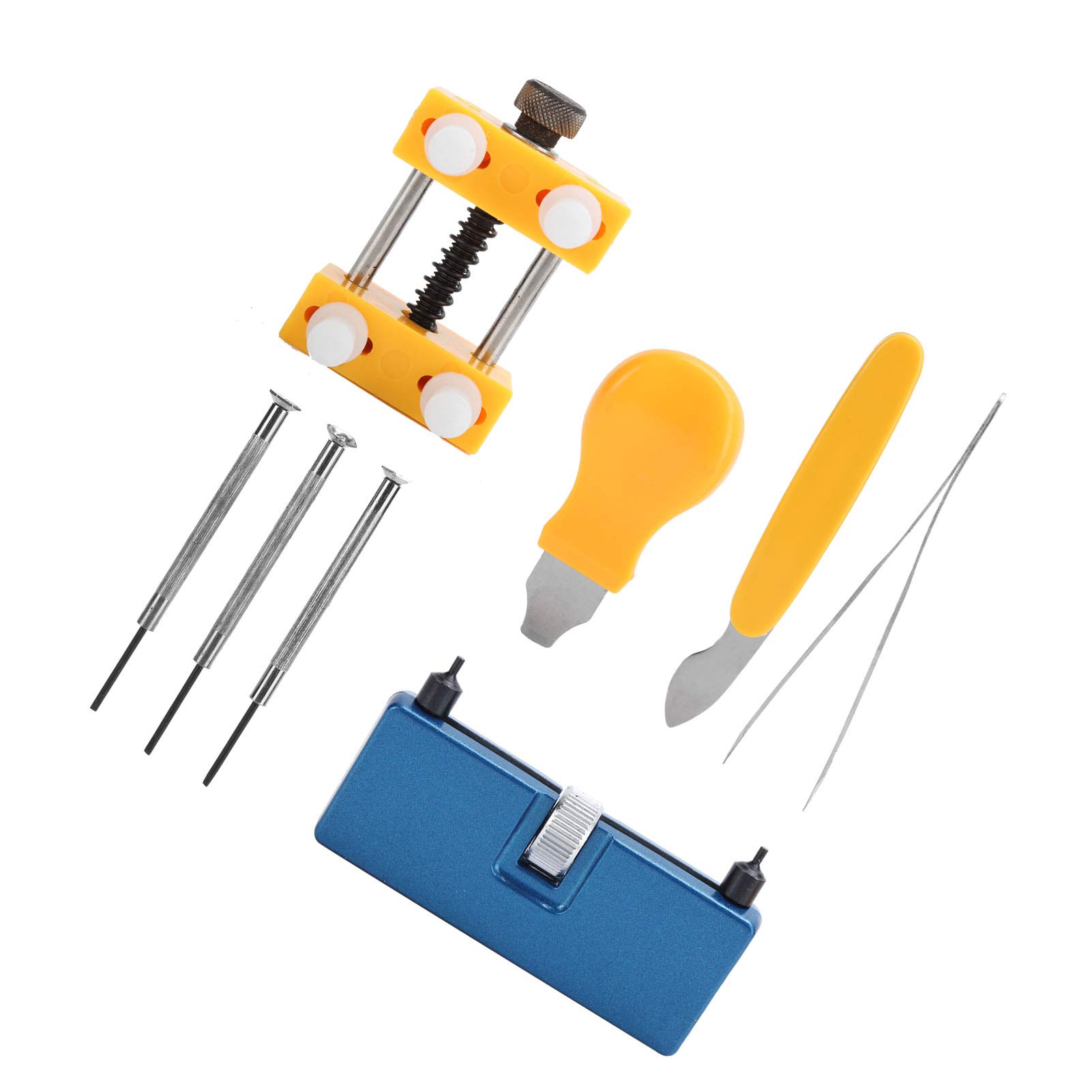 Professional Watch Battery Replacement Tool Kit - Adjustable Portable Watch Back Remover for Watch Repair - Perfect for Jewelers, Watchmakers & DIY Enthusiasts at Home or Workshop