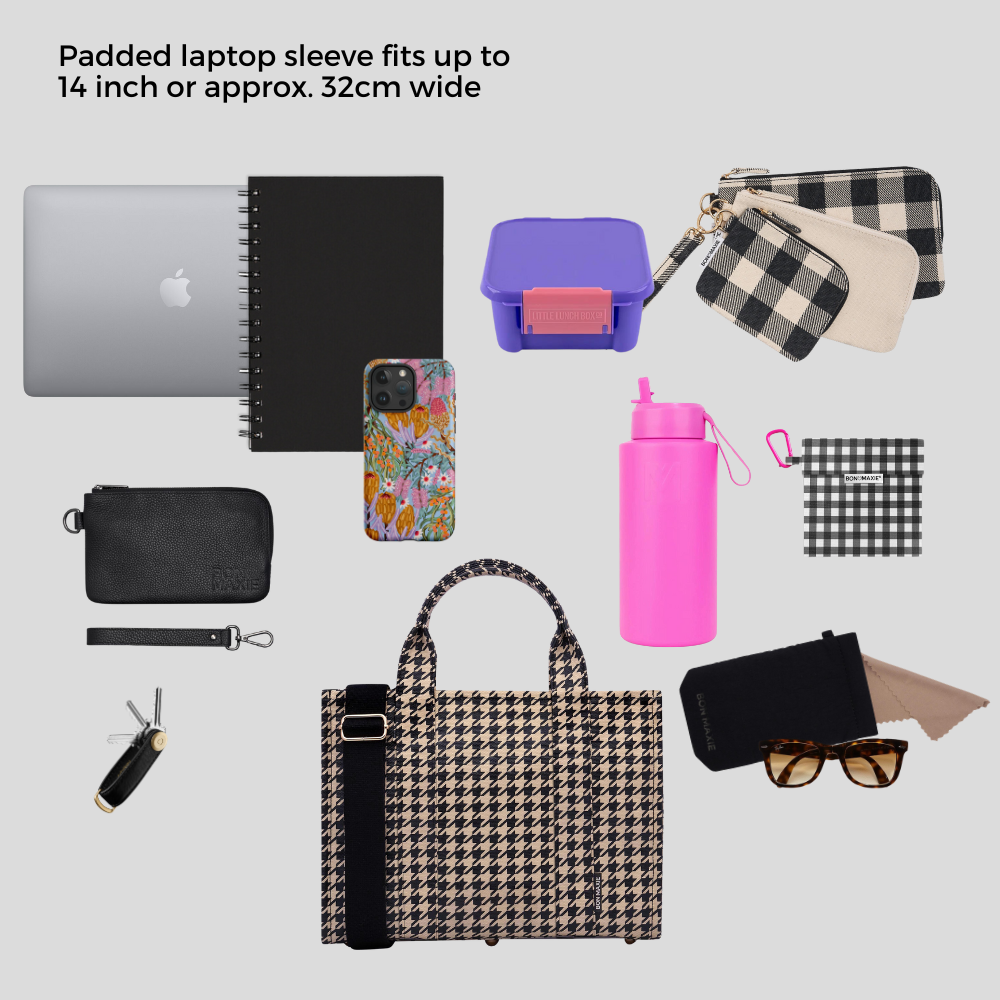 Stylish Small Bon Vivant Structured Tote Bag - Perfect for Work, Travel & Daily Essentials | Milk Tea Color Fashion Handbag for Women