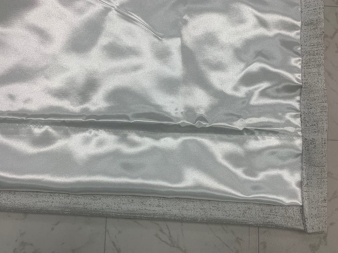 Custom Made Blackout Curtains with Satin, Cotton or Blackout Lining - 100% Light Blocking, 100