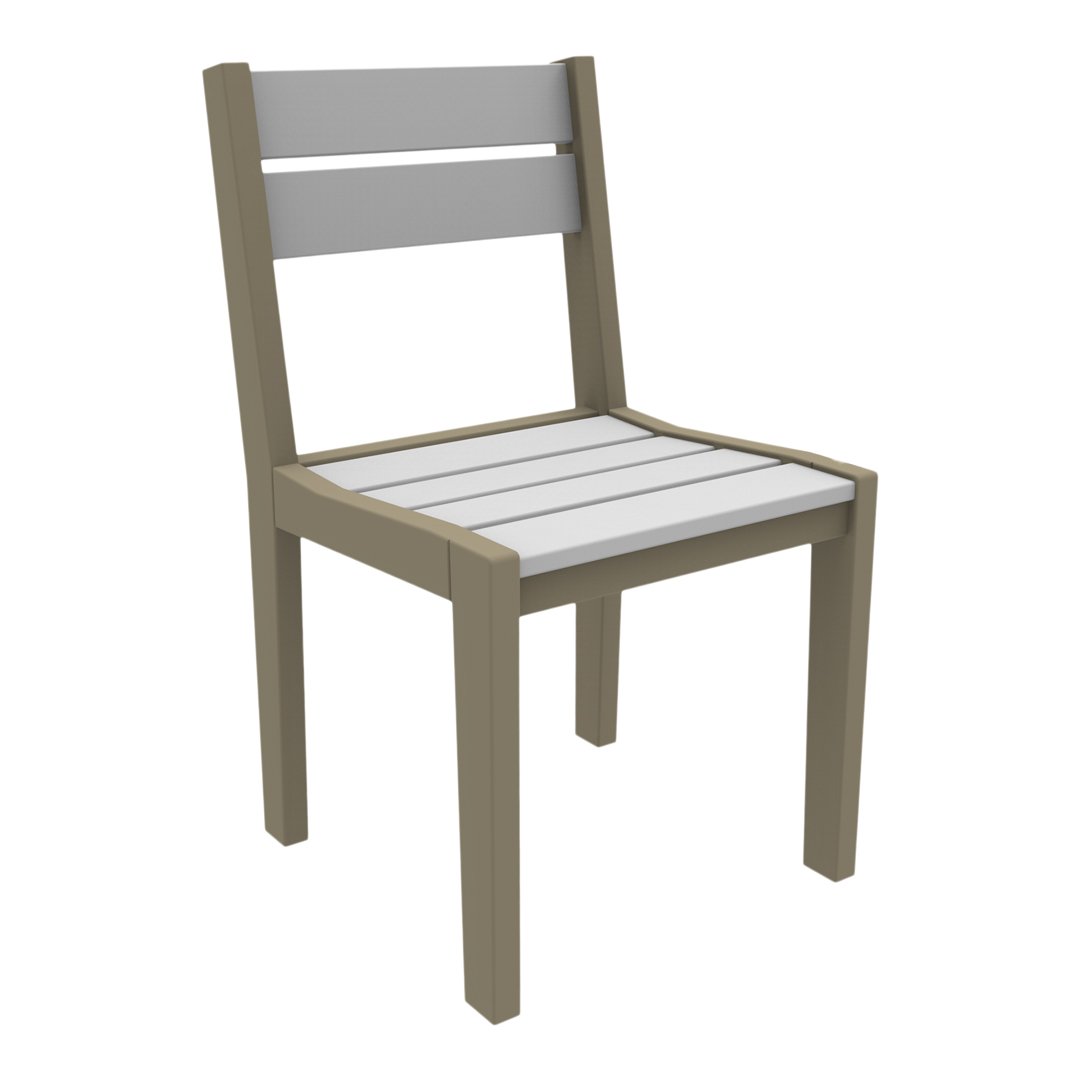 Stylish Coastline Cafe Dining Chair - Modern Wooden Bistro Chair for Kitchen, Restaurant & Patio - Perfect for Home, Cafe & Outdoor Dining
