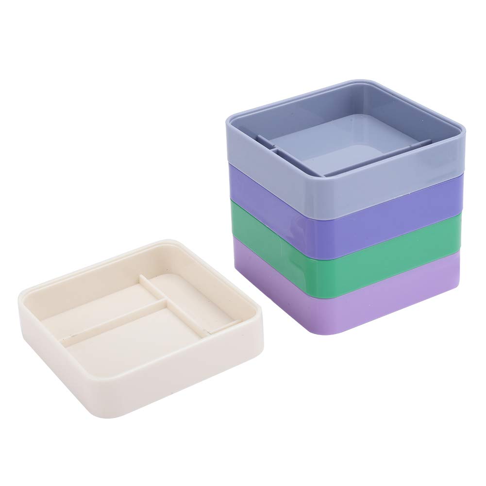 Professional Watch Parts Storage Box - Portable Dustproof Organizer for Watchmakers & Watch Repair Shops | Perfect for Watch Tools, Screws & Small Components Storage | Ideal for Watch Repair, Jewelry Making & DIY Crafting
