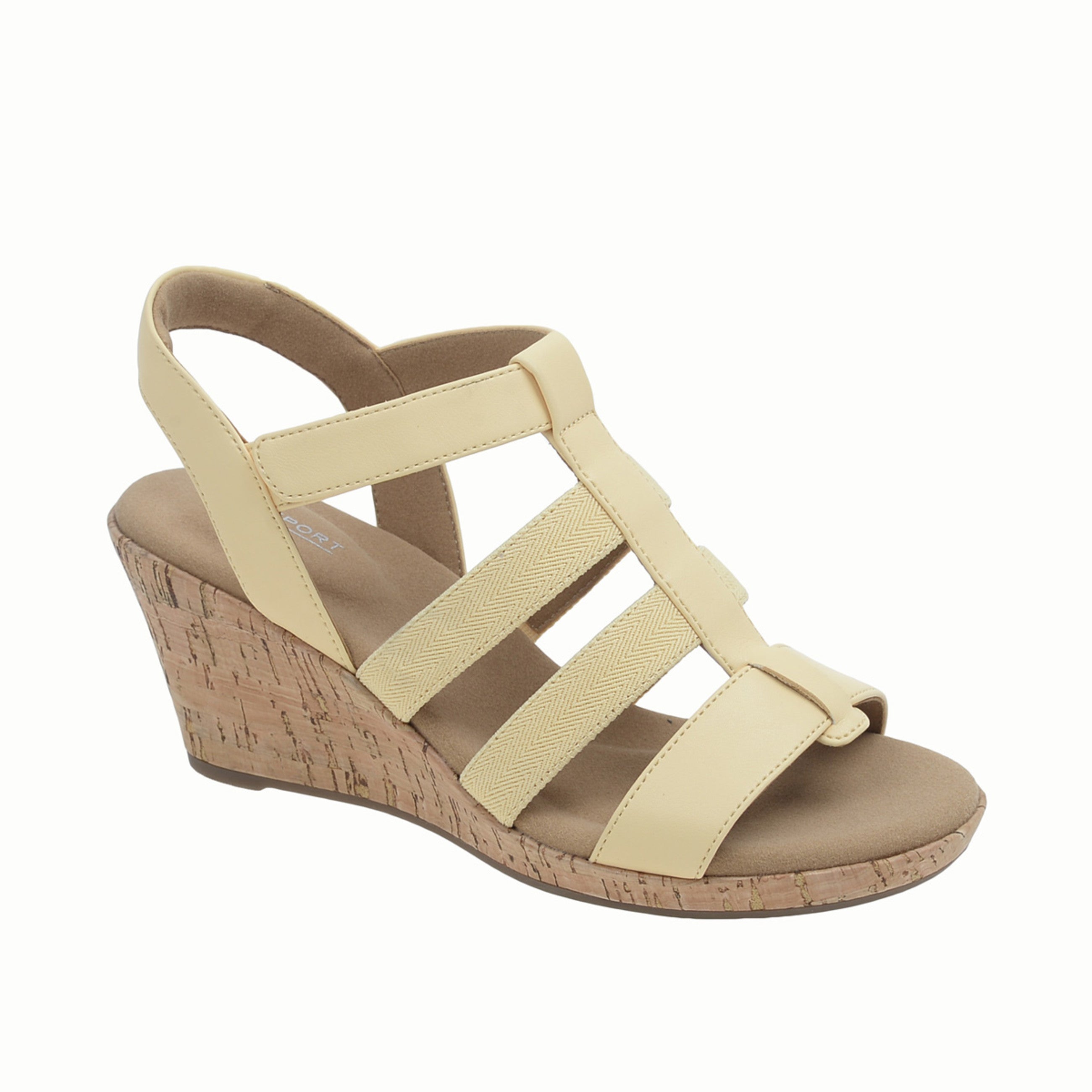Women's Blanca Elastic T-Bar Sandals - Comfortable Summer Casual Shoes for Beach, Walking & Outdoor Activities