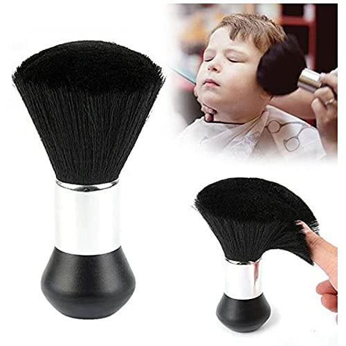 Professional Hair Duster & Face Dusting Brush - Soft Cleaning Brush for Removing Broken Hairs After Haircuts | Essential Styling Tool for Barbers & Salons | Perfect for Salon Grooming & Home Hair Styling