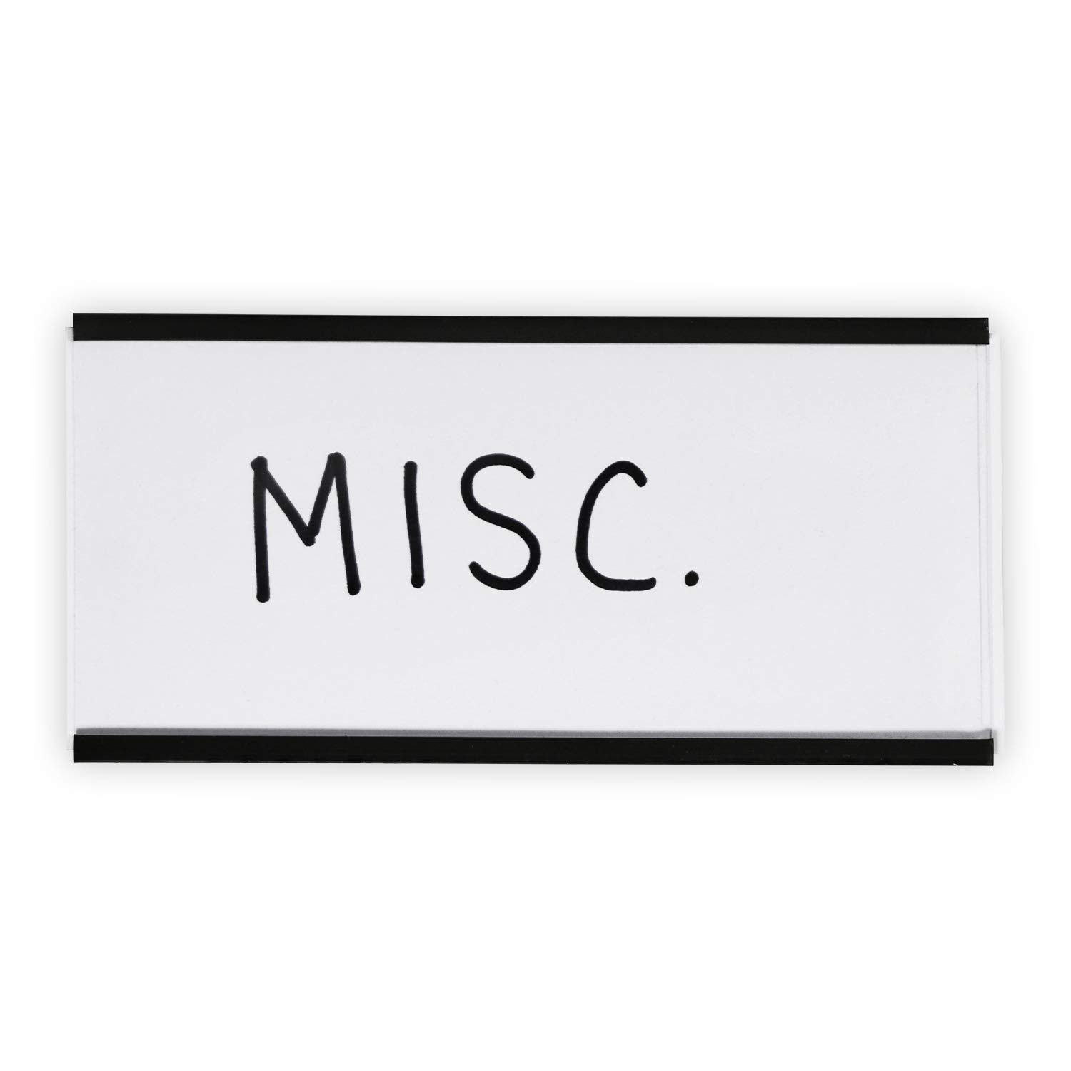 SmartSign Magnetic 'C' Channel Label Holders - 2