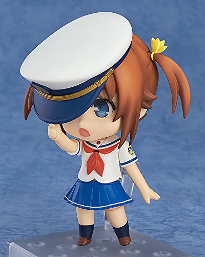 Good Smile High School Fleet Misaki Nendoroid Action Figure - Cute Anime Collectible for Display & Photography - Perfect for Anime Fans, Shelf Decor, and Gift Giving