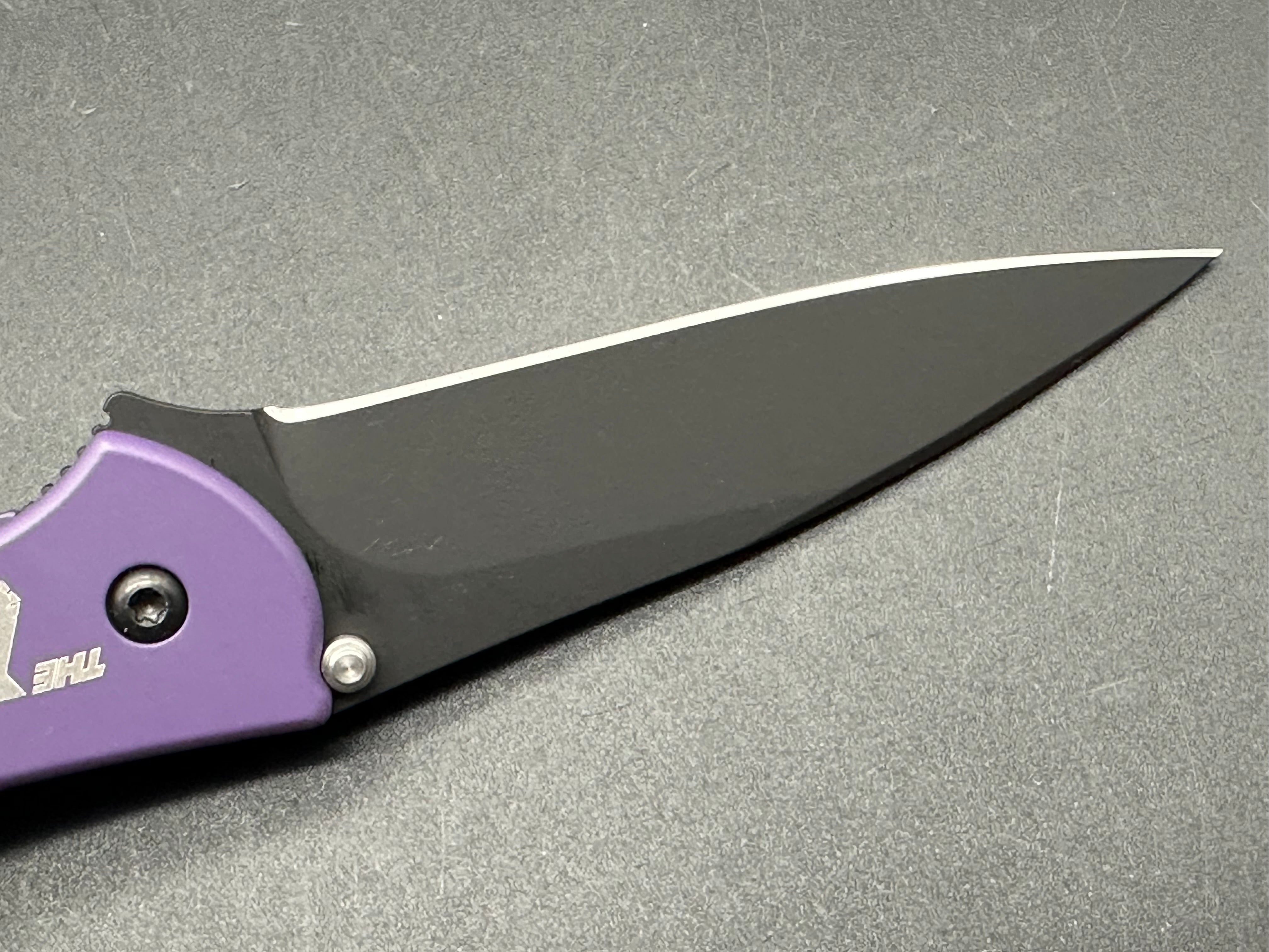 Kershaw Leak Magnacut Folding Knife with First Edition Comic Book - EDC Pocket Knife for Outdoor Camping, Hiking & Everyday Carry