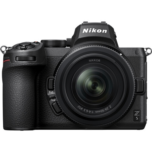Nikon Z 5 Full Frame Mirrorless Camera with 24-50mm f/4-6.3 Lens Kit - Professional Photography for Travel, Vlogging & Street Shooting