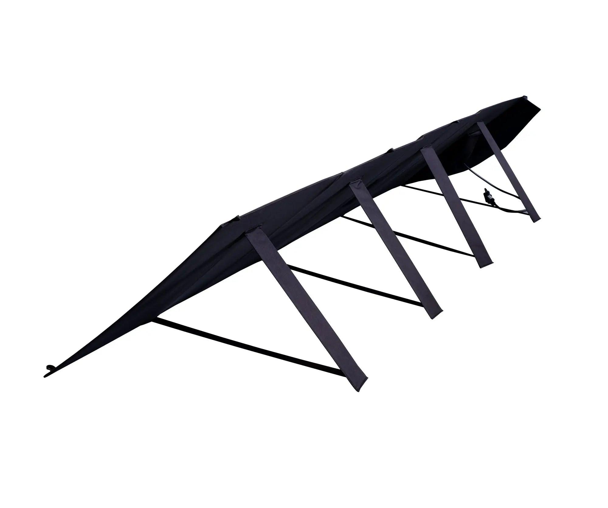 Baintech 200W Foldable Solar Blanket - Portable Soft Solar Panel for Camping, RV, Hiking & Outdoor Power Supply | Lightweight Waterproof Solar Charger