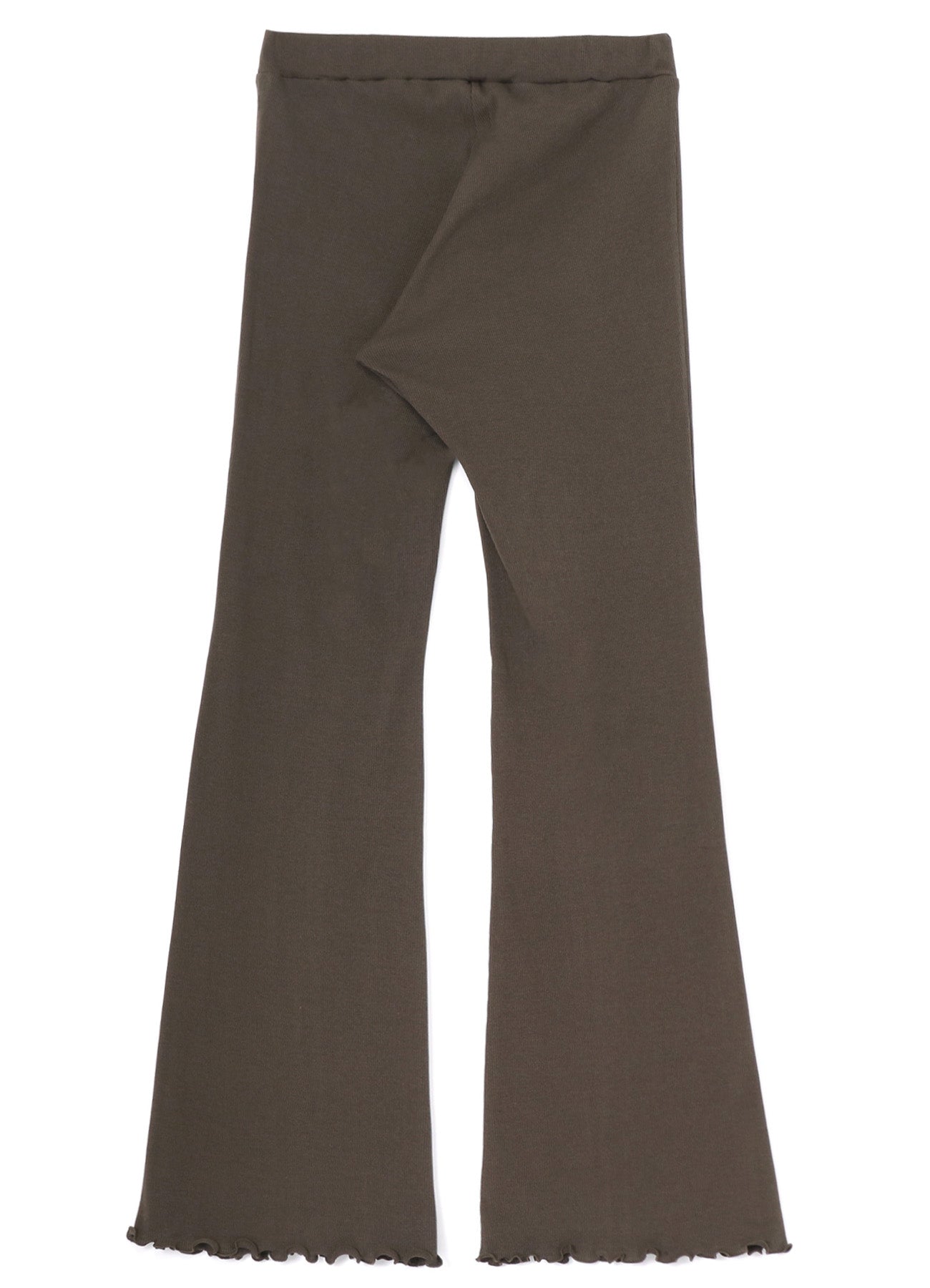 Soft Cotton Rayon Rib Flare Pants for Women - High Waist Stretchy Comfortable Lounge & Casual Pants - Perfect for Yoga, Travel & Everyday Wear