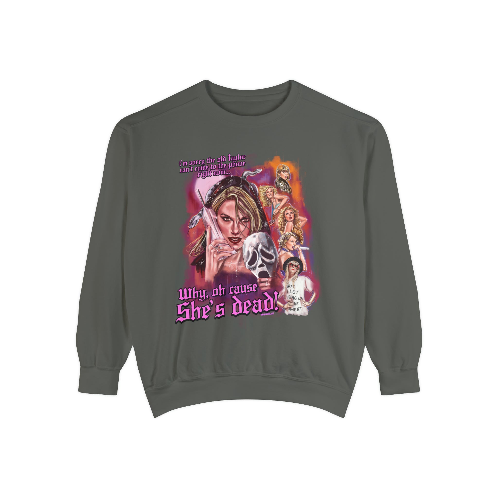 Look What You Made Me Do Crewneck Sweatshirt | Taylor Swift Inspired Pullover | Casual Streetwear for Concerts & Everyday Wear