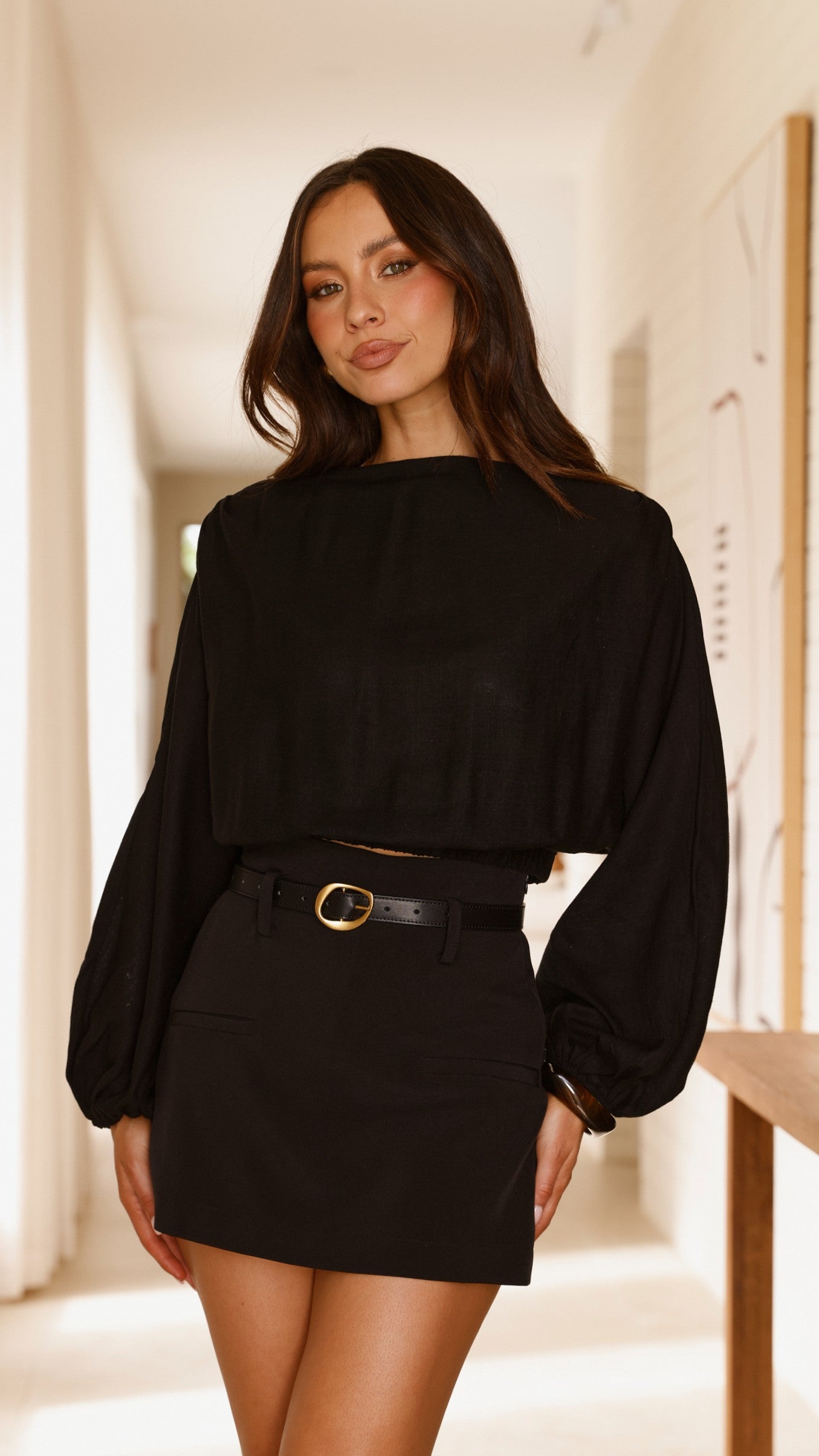 Katara Off Shoulder Top for Women - Sexy Black Sleeveless Blouse for Summer, Beach, Party & Date Night Outfits