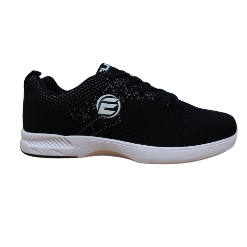 ELITE Women's Comfortable Lace-Up Black Bowling Shoes - Perfect for League Play, Casual Bowling & Tournament Performance