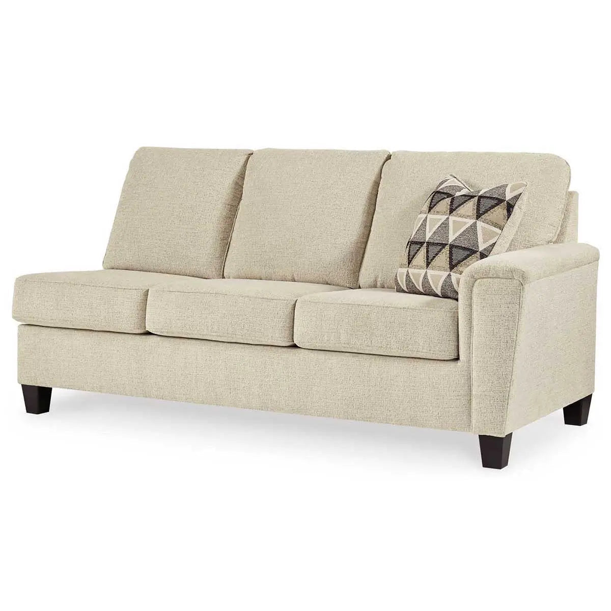 Abinger 2-Piece LFH Sectional Sofa with Chaise Lounge in Natural Fabric - Perfect for Living Room, Family Room & Home Theater Comfort