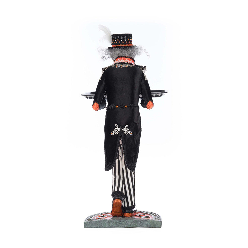 Bartholomew the Butler Server - Elegant Serving Tray by Katherine's Collection - Perfect for Tea Parties, Bridal Showers & Formal Dining