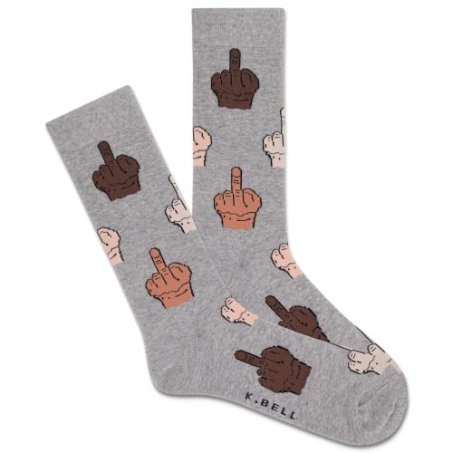 Middle Finger (Gray Heather)