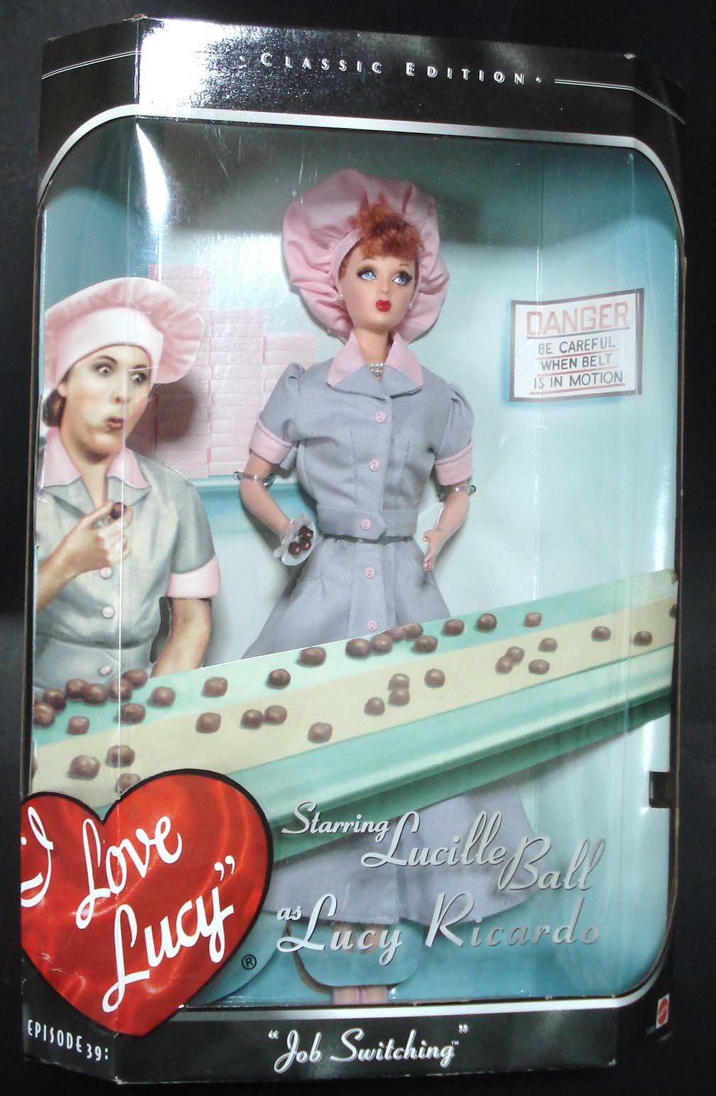 Lucy Job Switching Doll - Fun Collectible for TV Fans & Gift