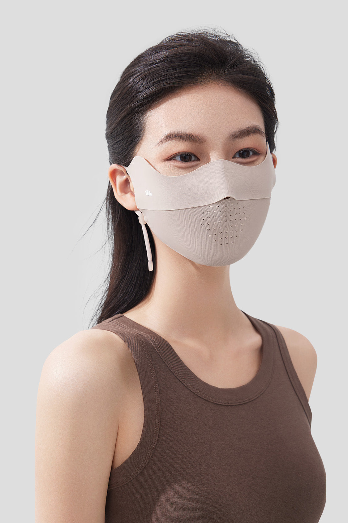 Cicda UPF50+ Women's Sun Protection Face Mask - UV Protective & Breathable for Outdoor Activities, Running, Hiking & Cycling