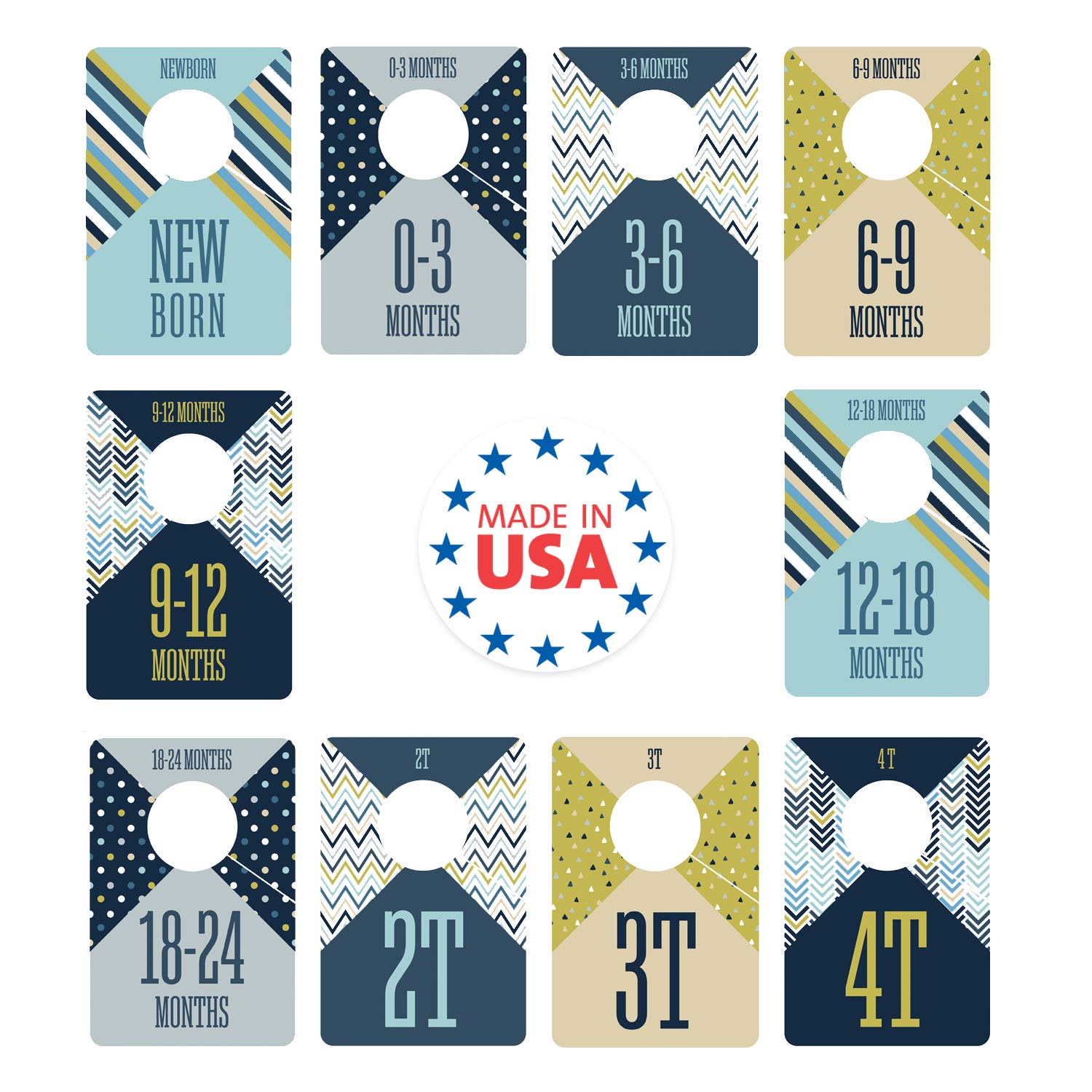 Baby Boy Closet Organizer Dividers - 4