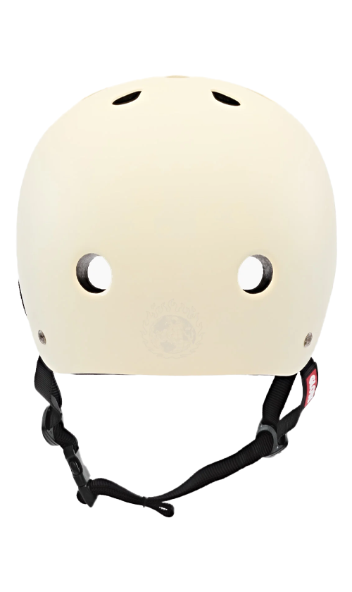 Certified Matte Off White Bicycle Helmet - Lightweight & Comfortable for Cycling, Skateboarding & Outdoor Sports