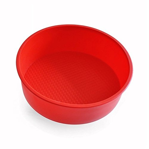 9 Inch Round Silicone Cake Mold - Non-Stick Baking Pan for Birthday Cakes, Desserts, Cupcakes | Perfect for Home Baking, Party Treats & DIY Dessert Making