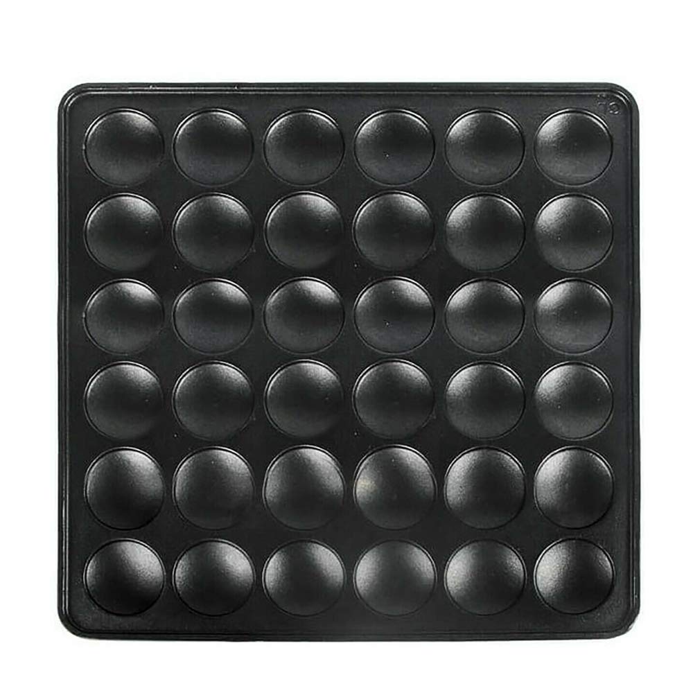 36 Holes Non-Stick Donut Maker Machine - Mini Dutch Pancake Baker for Breakfast, Snacks & Desserts - 110V 1100W Electric - Perfect for Home, Parties & Cafes