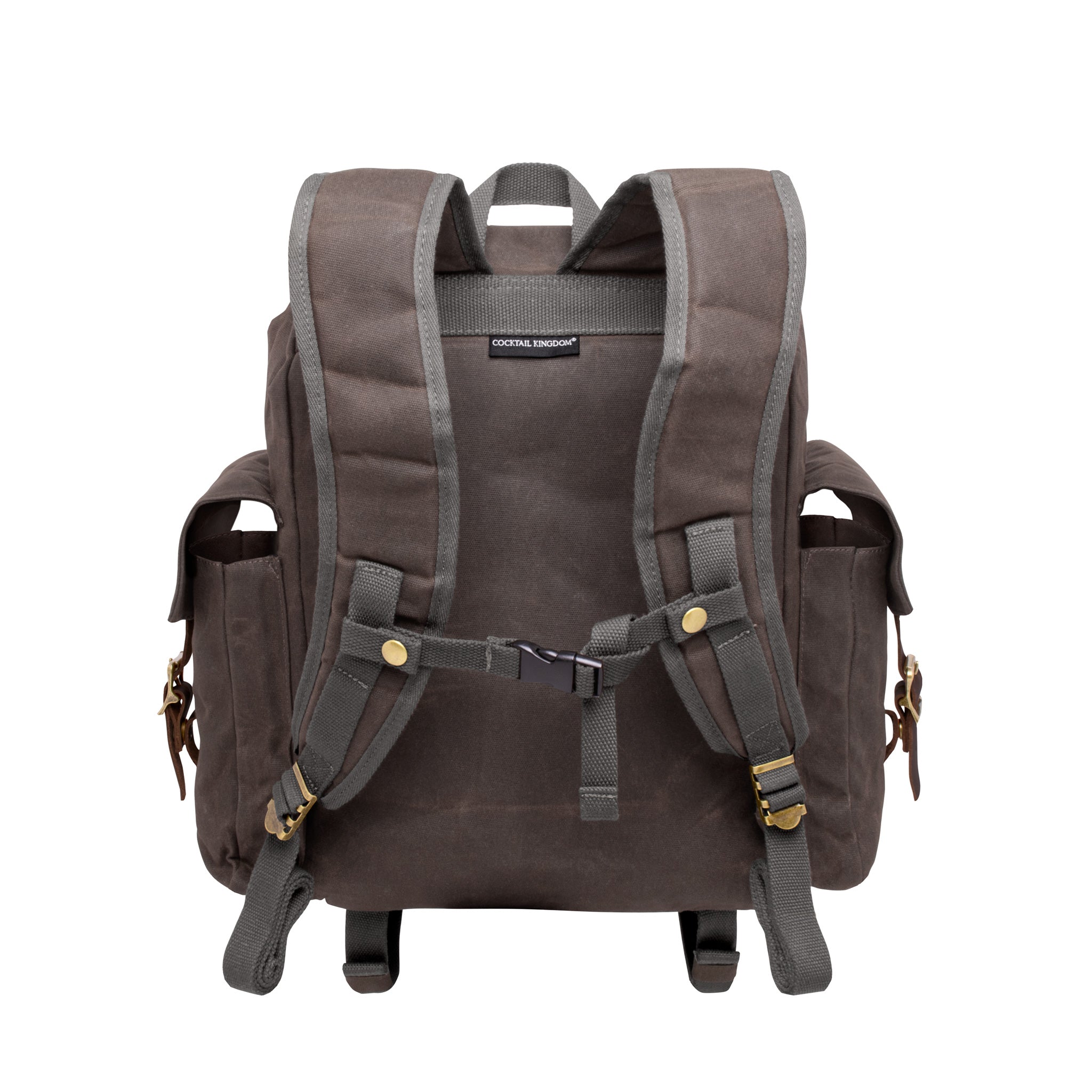 Professional Bartender Backpack - Gray, Durable & Stylish Bar Tool Organizer for Cocktail Mixing, Bartending & Travel Use