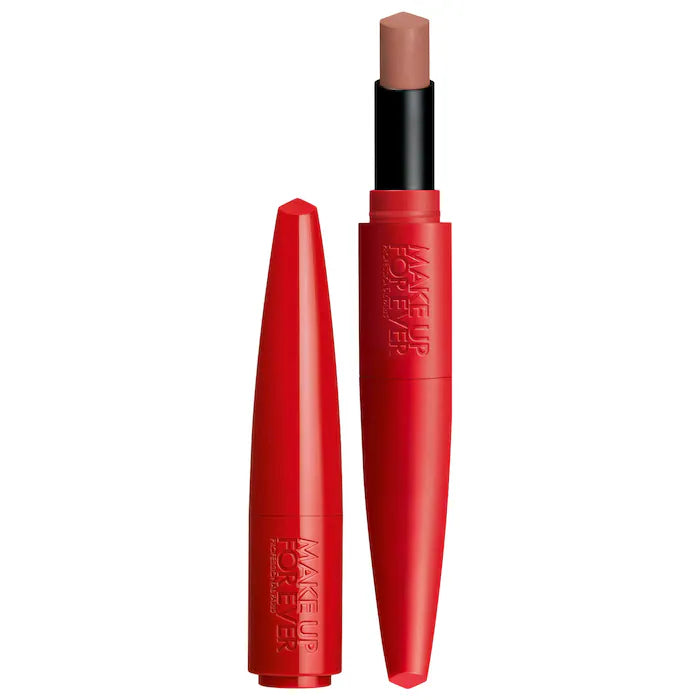 MAKE UP FOR EVER Artist Rouge Lipstick - Long-Lasting Matte Lip Color for Women, Vegan & Cruelty-Free - Perfect for Parties, Dates & Everyday Wear