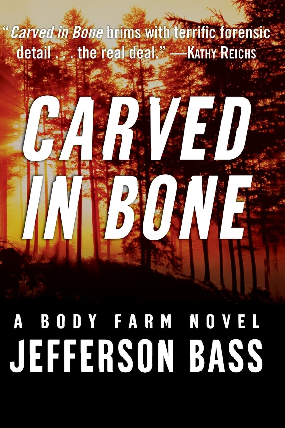 Carved in Bone (Body Farm Novel, Book 1) - Forensic Crime Thriller for Mystery Lovers | Perfect for Book Clubs & Crime Fiction Enthusiasts
