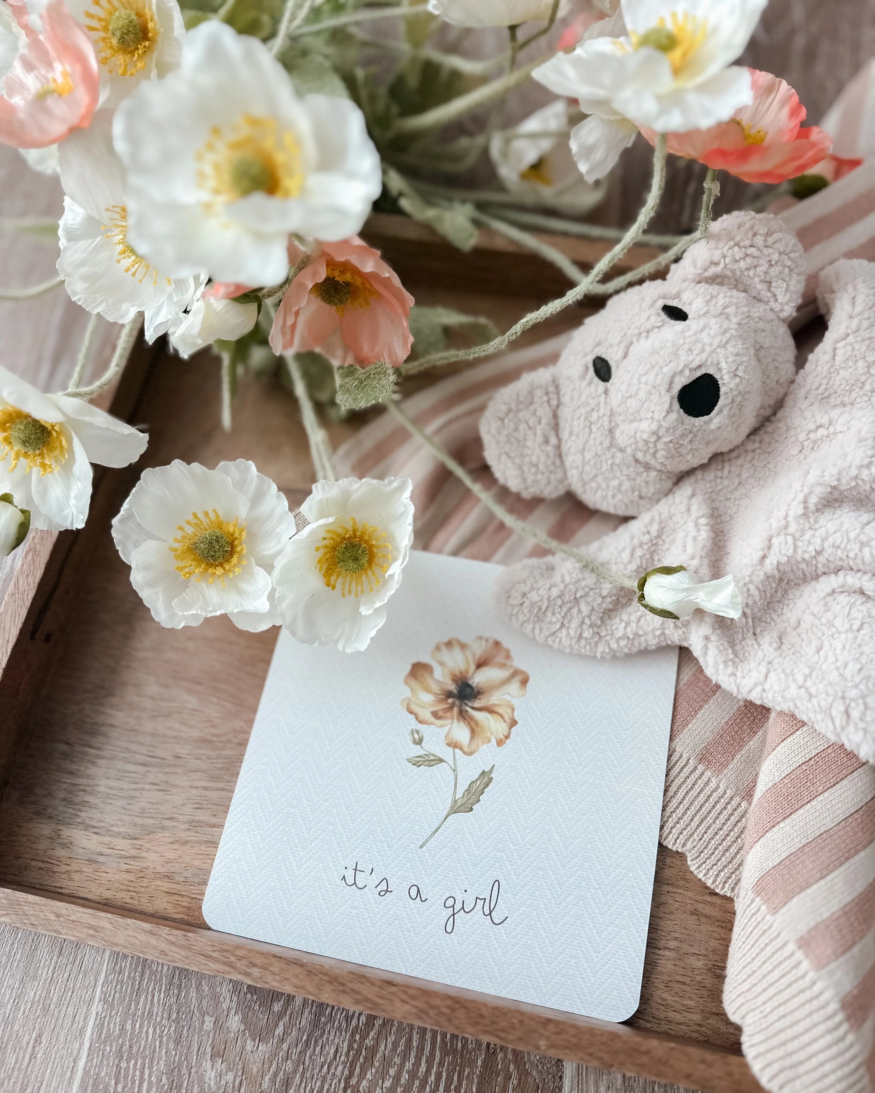 Pop Ya Tot Botanical Milestone Card Set - Baby Growth Photo Props & Newborn Memory Keepsake - Perfect for Monthly Baby Pictures, First Birthday, and Nursery Decor