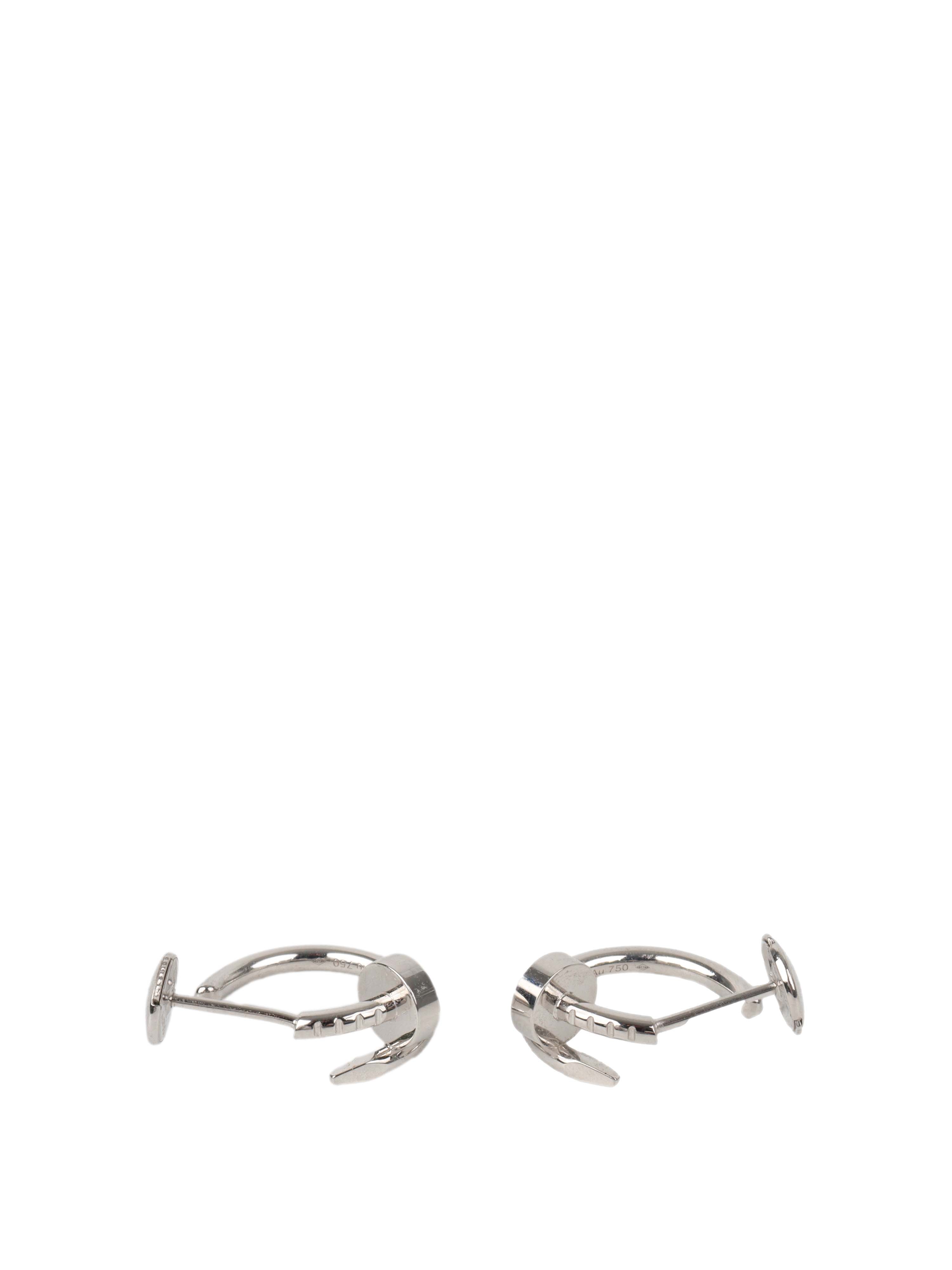 Cartier Juste un Clou Small Hoop Earrings - 18K Gold Luxury Jewelry for Women, Elegant Everyday Wear & Special Occasions