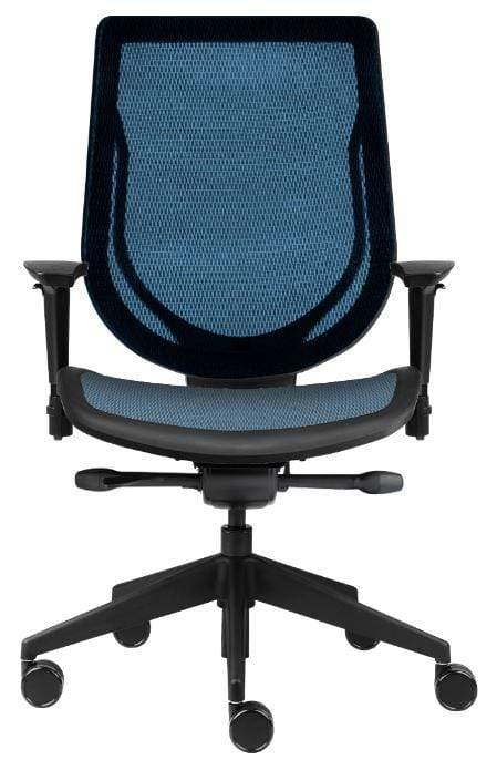 Allseating You Midback Task Chair [84012] - Ergonomic Office Chair for Home & Work, Adjustable Height & Lumbar Support, Comfortable Desk Chair for Long Hours Sitting