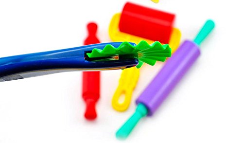 11-Piece Smart Dough Tools Kit with Molds & Extruders - Creative Play for Kids, DIY Modeling Clay Accessories for Arts & Crafts, Baking Decorations