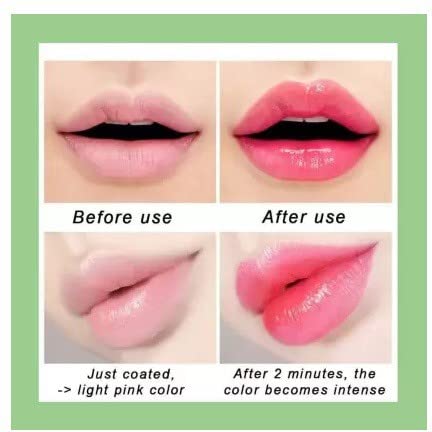 Color Changing Lipstick & Lip Balm Set - Hydrating Moisturizing Lip Care with Natural pH Reactive Formula - Perfect for Everyday Wear, Date Night, and Special Occasions