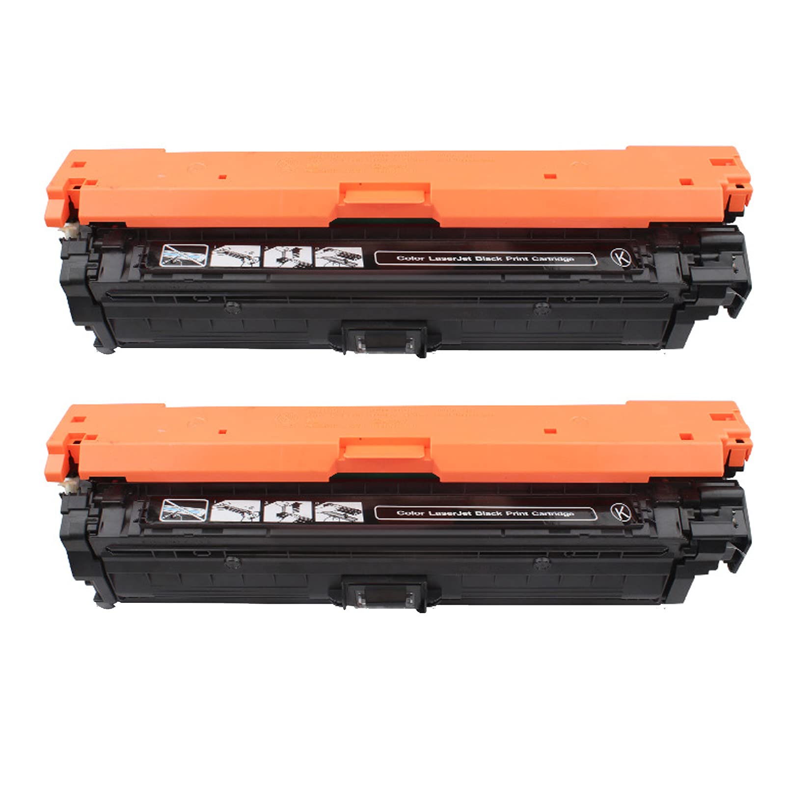 HP 307A Toner Cartridge (2-Pack) - Compatible with HP Color LaserJet CP5225, CP5225N, CP5225DN, CP5220XH Printers - Replacement for CE740A, CE741A, CE742A, CE743A - Perfect for Office Printing & High-Volume Documents