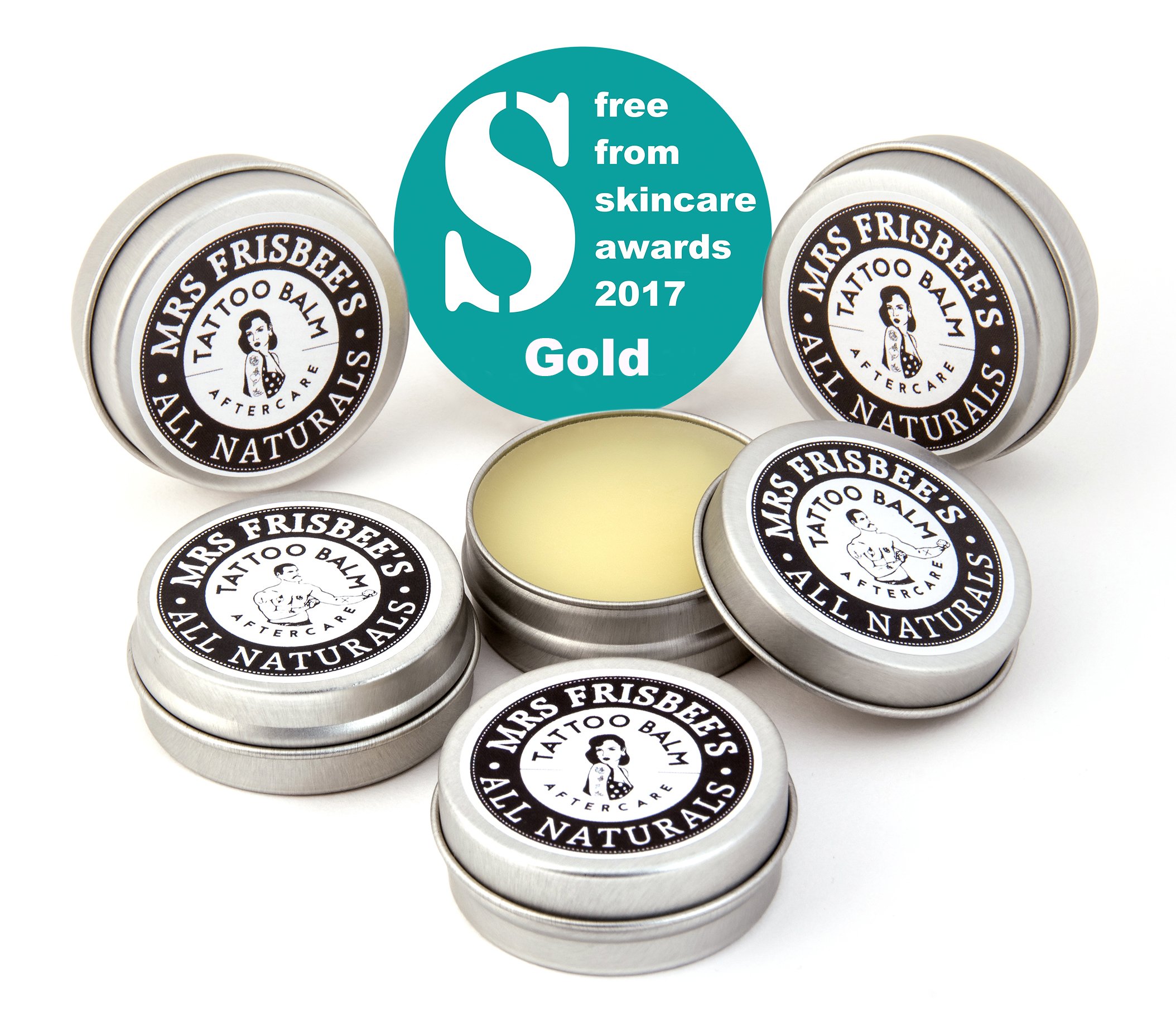 Organic Vegan Tattoo Aftercare Balm - 100% Natural, Allergen-Free & Cruelty-Free - Handmade Skin Repair Cream for Fresh Tattoos (15g) - Soothes, Heals & Protects New Ink - Perfect for Daily Tattoo Maintenance & Aftercare