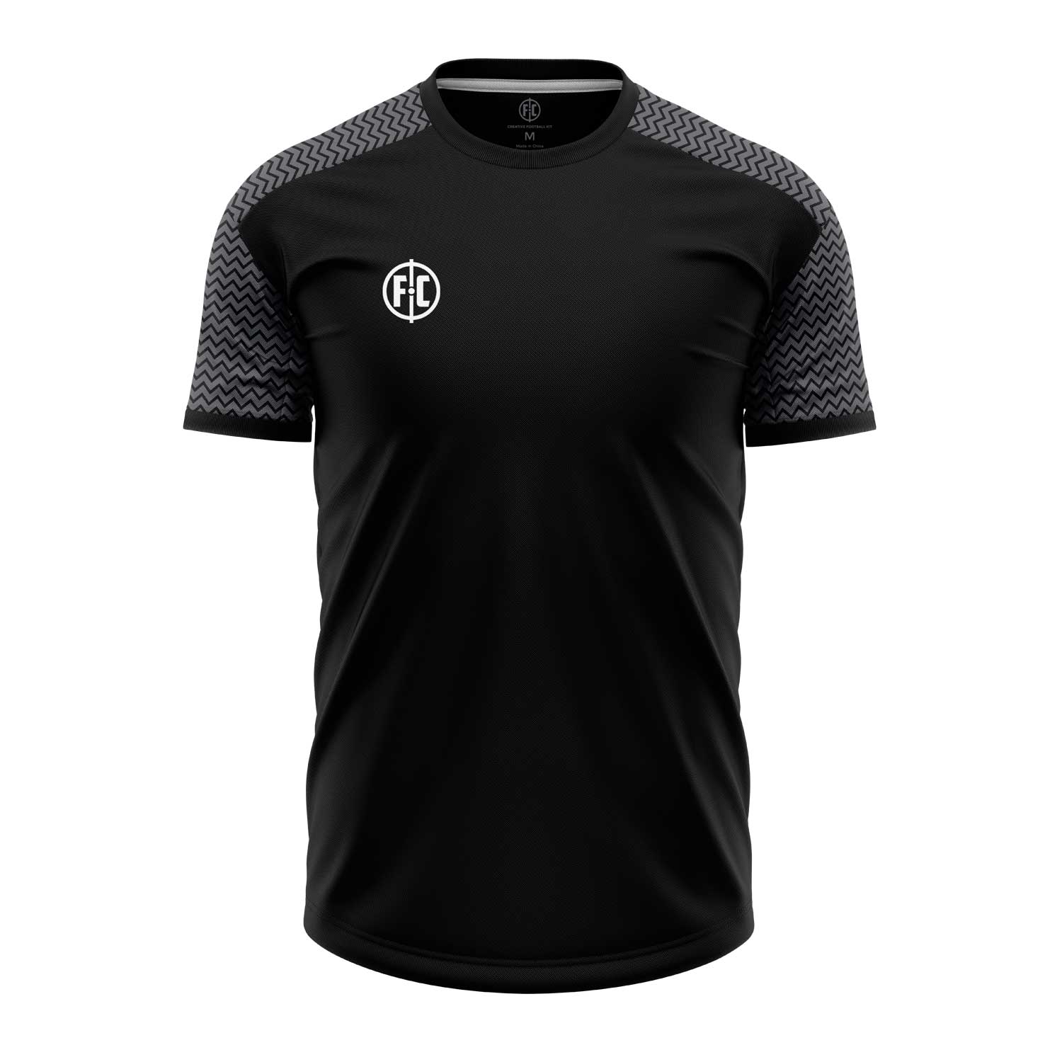 FC Pace Jersey - Black - High-Performance Soccer Jersey for Men & Women - Perfect for Training, Matches & Fan Support