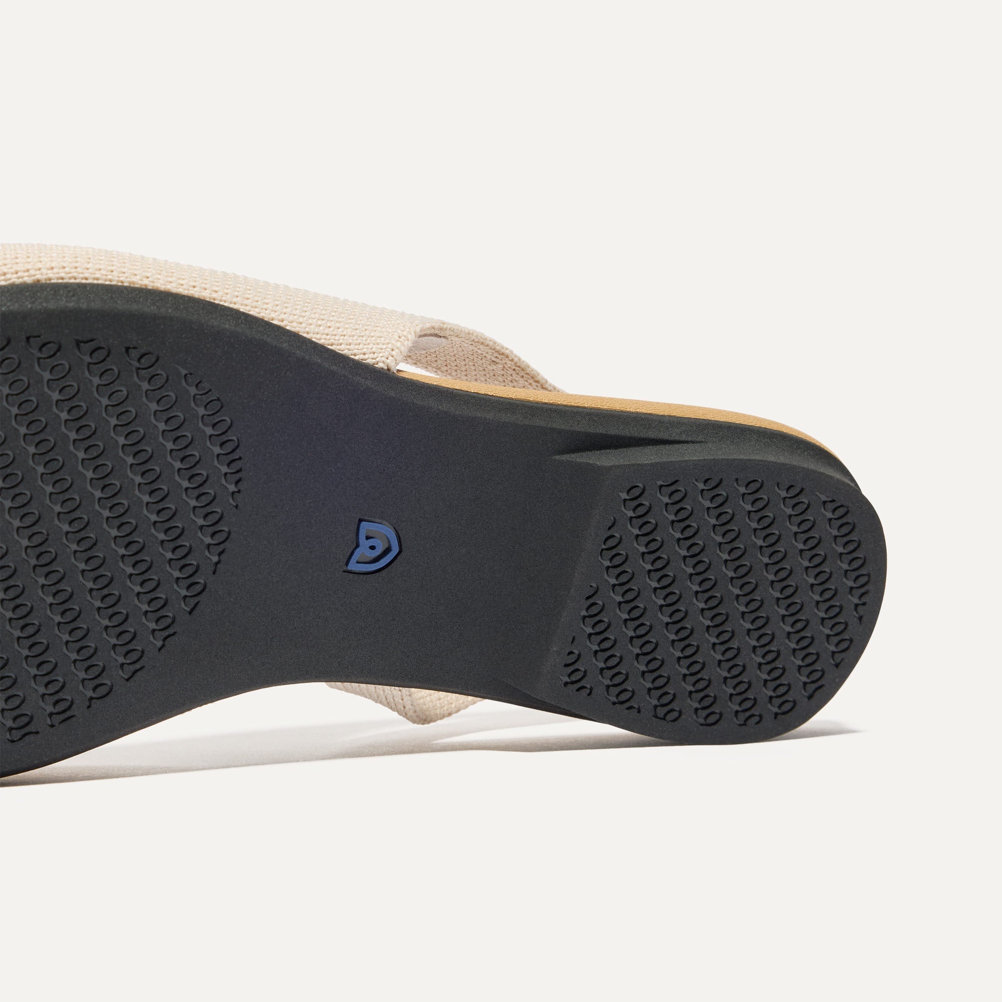 Almond Slingback Conch Captoe Flats - Comfortable Women's Casual Shoes for Work, Walking & Everyday Wear