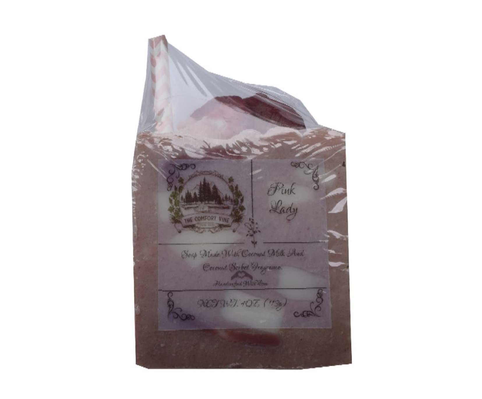 Pink Lady Soap - Natural Handmade Soap for Women, Gentle Moisturizing & Nourishing - Perfect for Daily Skincare, Gift Sets & Spa Days