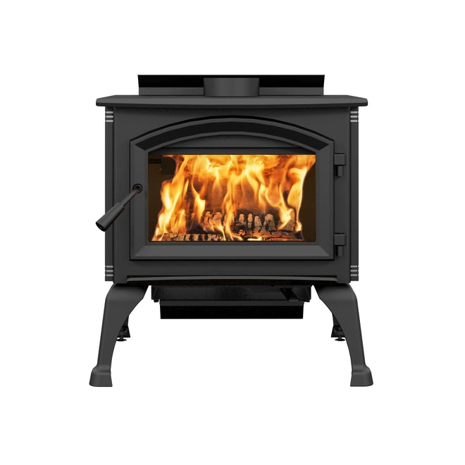 Enerzone Solution 2.3 EPA Certified Wood Burning Stove - Efficient Heating for Cabins, Homes & Outdoor Spaces