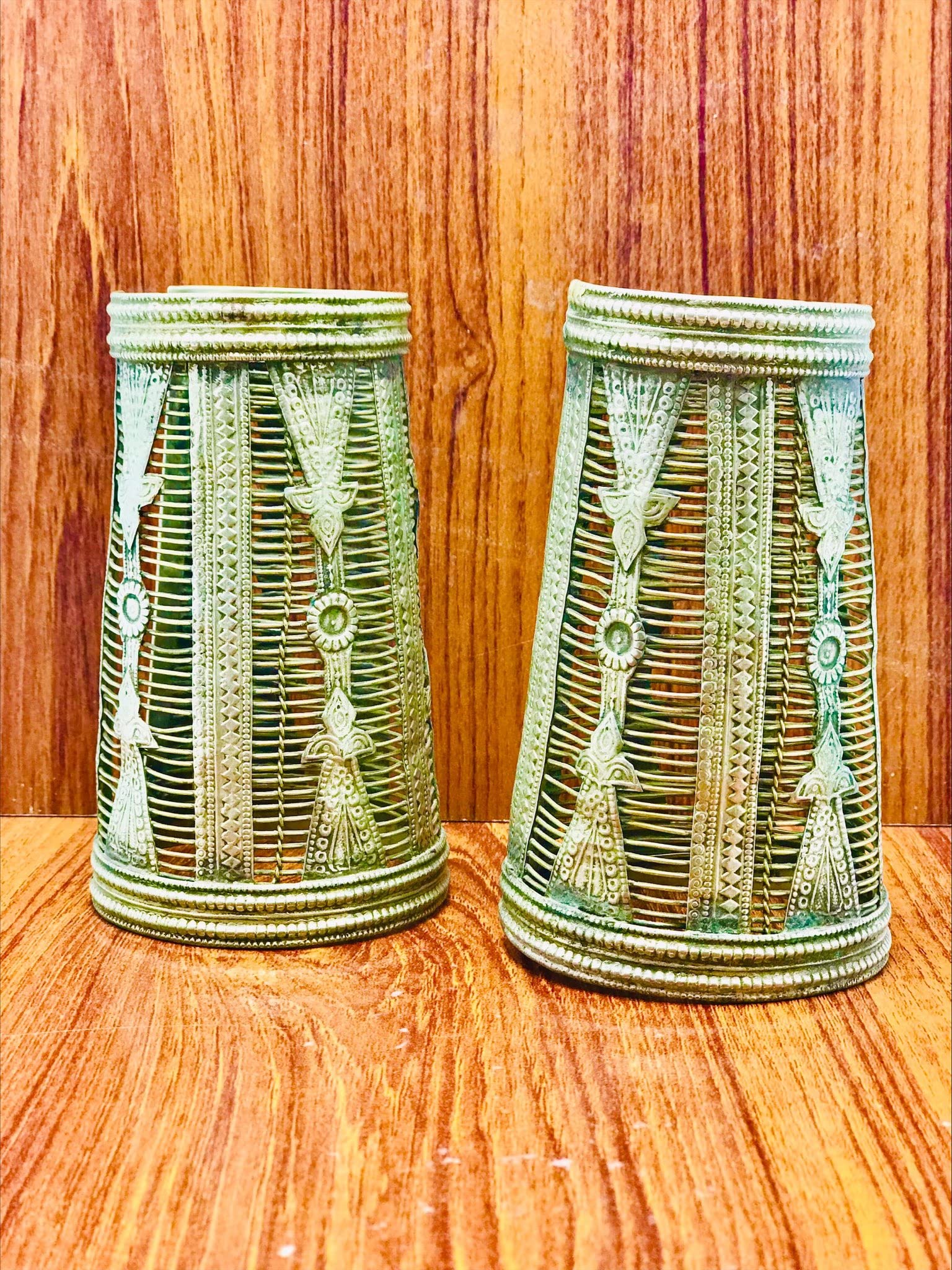 Handmade Afghan Rustic Boho Cuff Bracelet - Ethnic Tribal Gypsy Style Jewelry for Women - Perfect for Festivals, Boho Fashion & Layered Bracelet Stacks