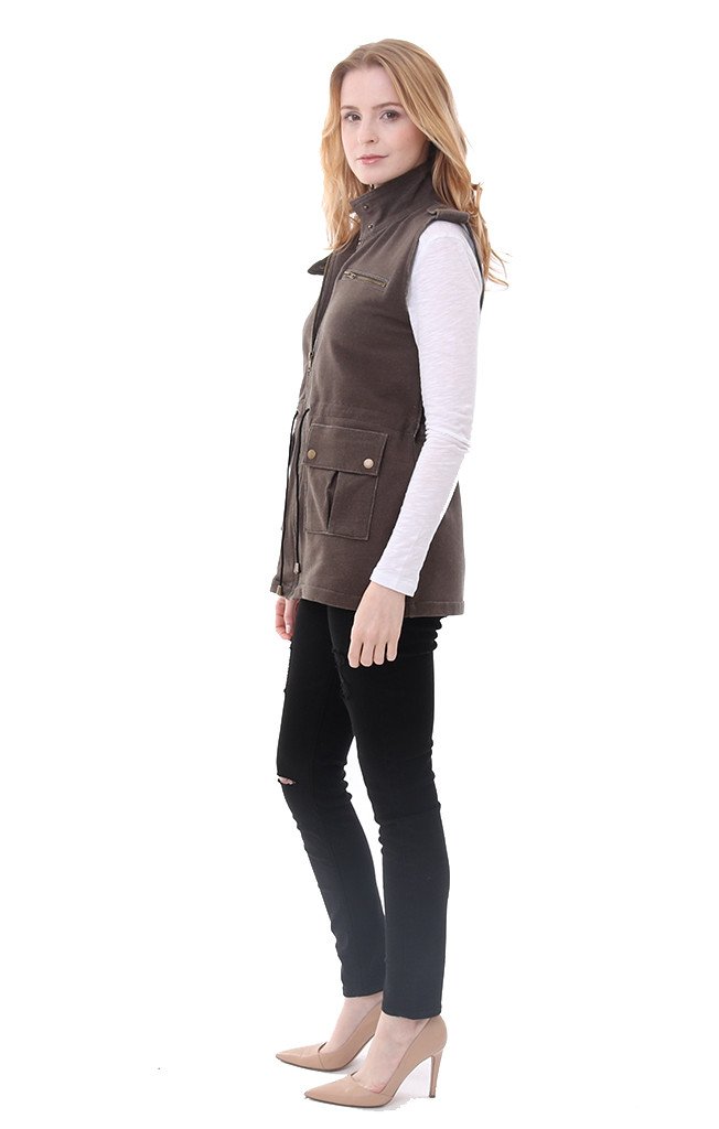525 America Women's Utility Vest - Lightweight Quilted Puffer Vest for Outdoor Activities, Hiking & Casual Wear