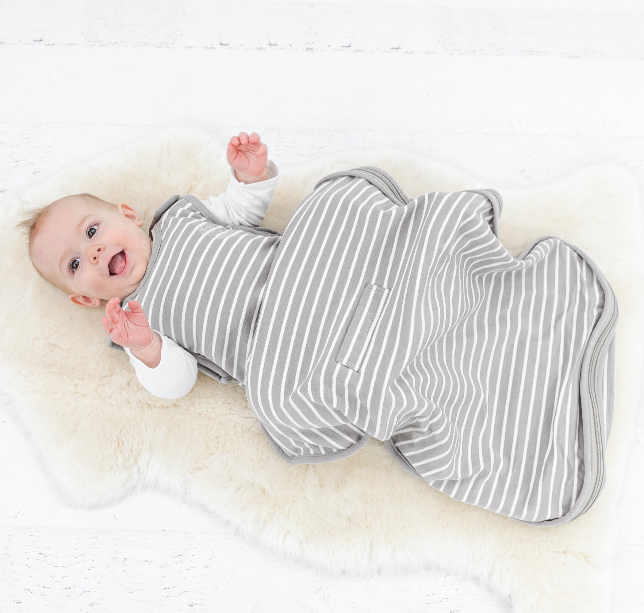 4 Season Baby Sleep Bag - Merino Wool & Organic Cotton for Infants 2 Months to 2 Years | Warm & Breathable for Nursery, Travel & Outdoor Adventures