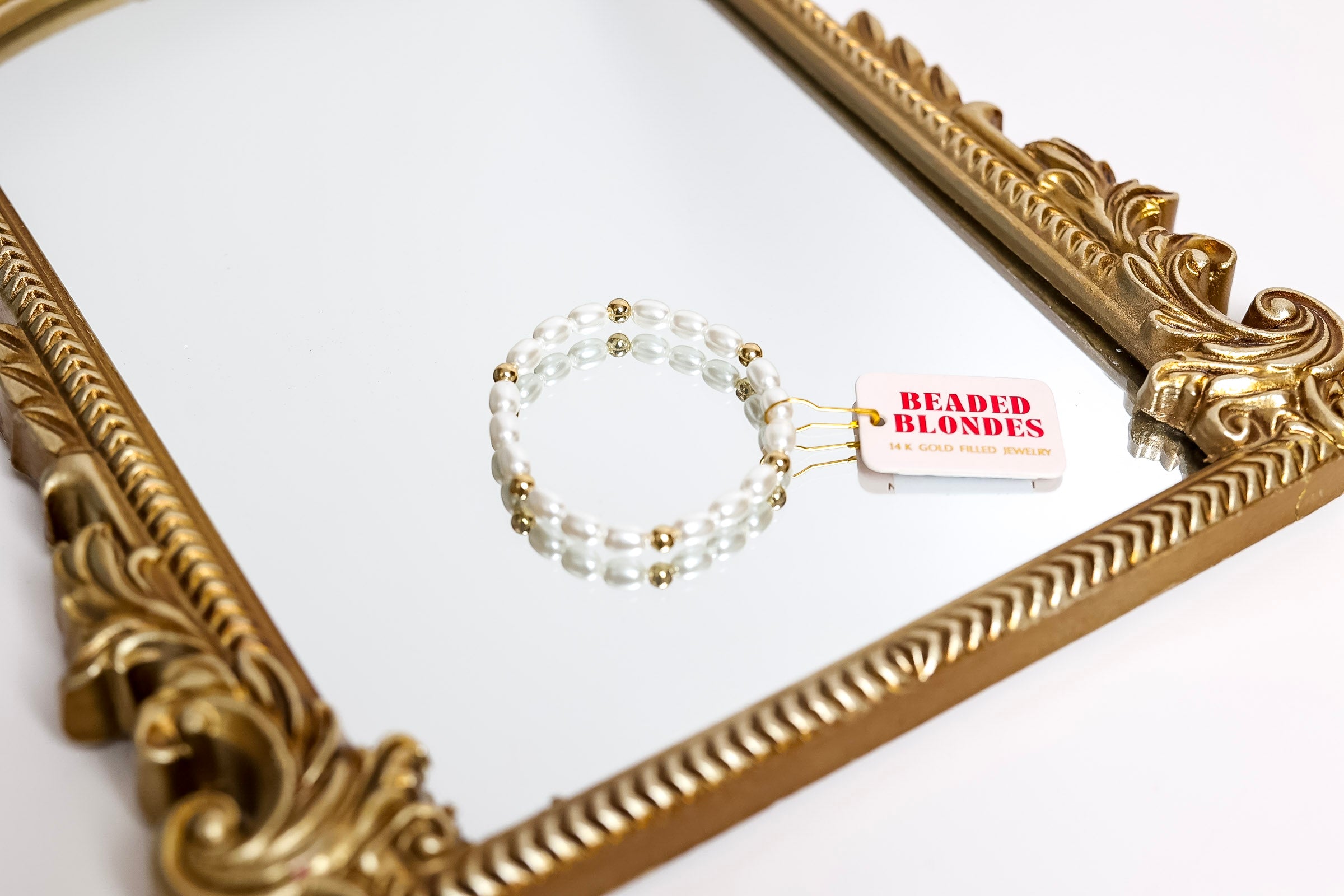 Stacy Pearl Beaded Bracelet for Women - Handmade Bohemian Crystal Jewelry - Perfect for Parties, Weddings & Everyday Wear