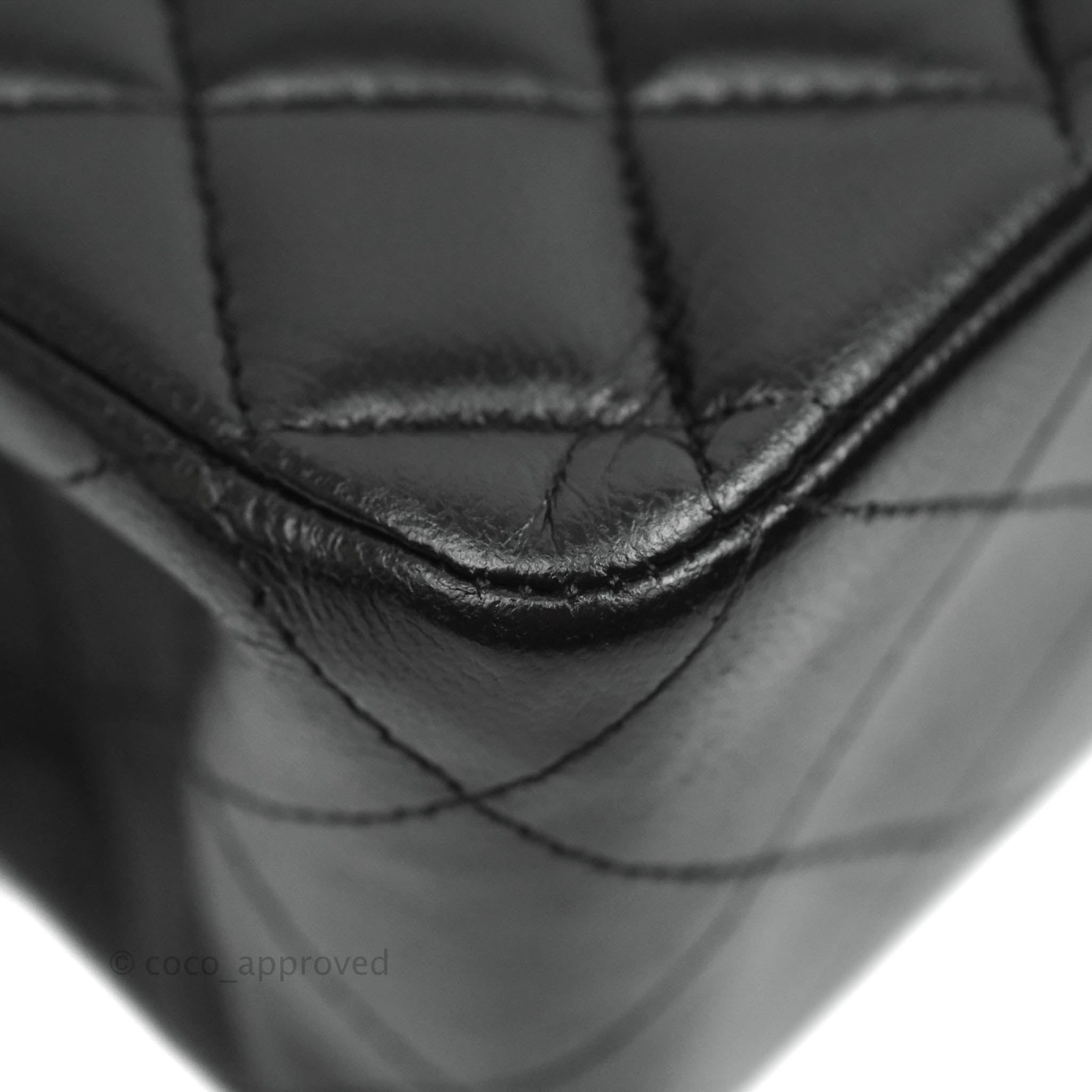 Chanel Classic Medium Double Flap Bag - Black Lambskin Leather with Gold Hardware | Luxury Handbag for Women, Perfect for Work, Evening & Special Occasions