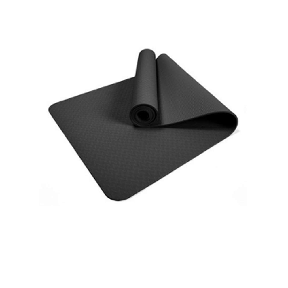 L'ASHER Non-Slip Yoga Mat for Women & Men - Extra Thick Fitness Exercise Mat with Carrying Strap - Perfect for Home Workouts, Gym, Pilates & Hot Yoga Sessions